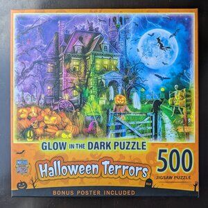 "Halloween Terrors" by Masterpieces, 500 piece puzzle